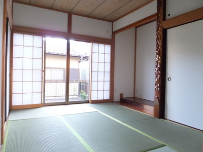 Living and room. Bright Japanese-style room