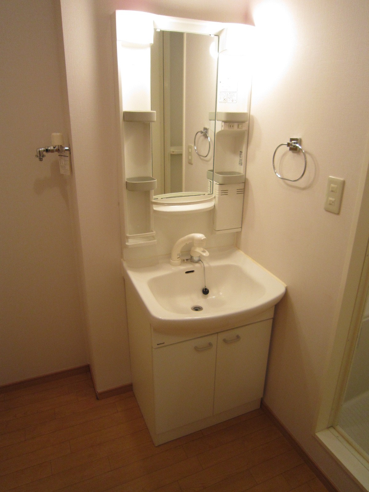 Washroom. Shampoo dresser