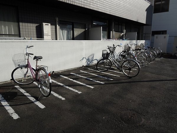 Other common areas. Place for storing bicycles