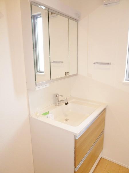 Wash basin, toilet. Vanity (A Building)