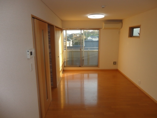 Other room space. The living room is a picture