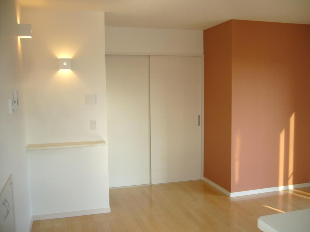 Living. Example of construction design ・ Color select corresponding