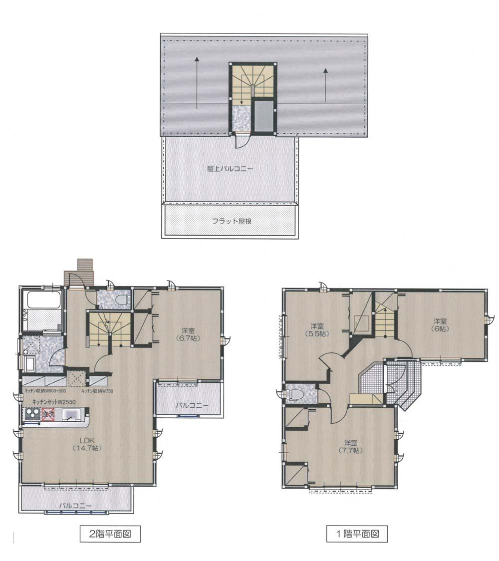 Floor plan. 59,800,000 yen, 3LDK, Land area 148.18 sq m , Building area 101.43 sq m