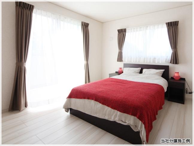 Other. Stylish bedroom at the end of the day