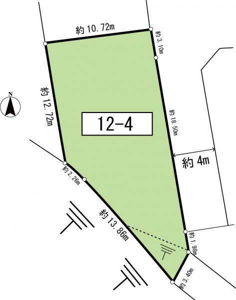 Compartment figure. Land price 29,300,000 yen, Land area 216.56 sq m