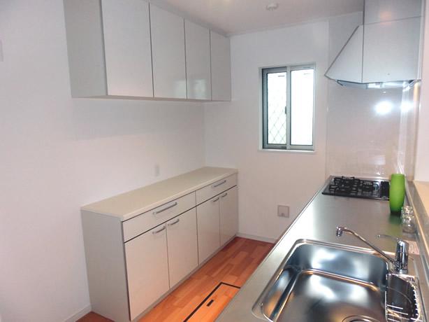 Kitchen. Furnished model house