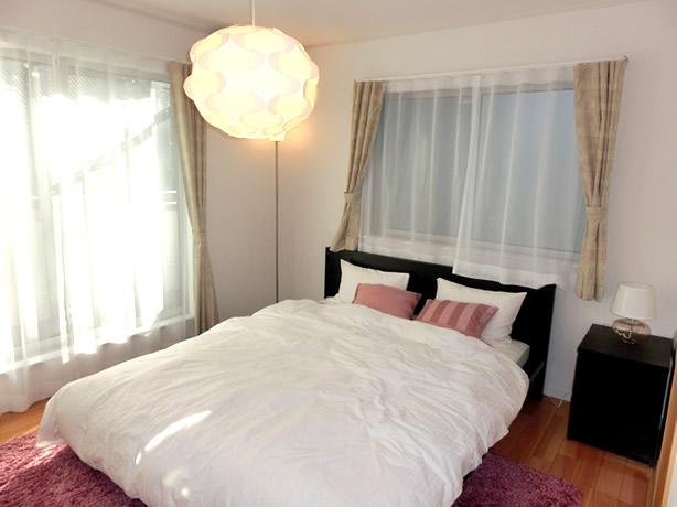 Non-living room. Furnished model house