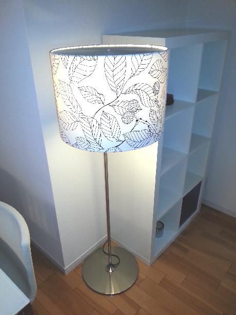 Living. Furnished model house