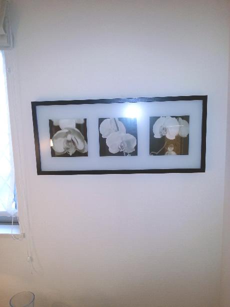 Model house photo. Furnished model house