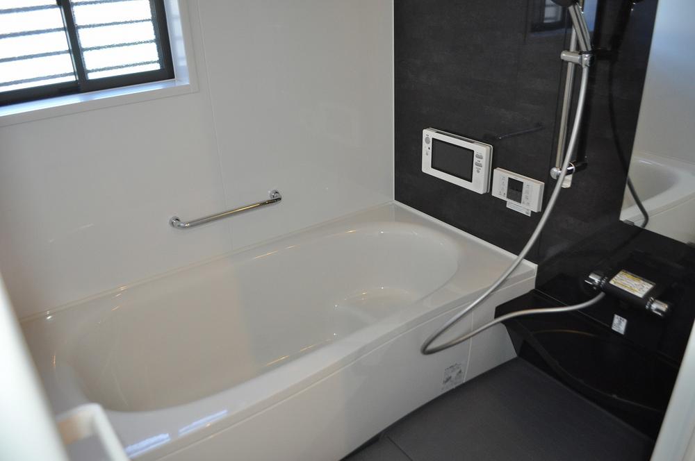 Bathroom. In bright bathroom, Better ventilation.