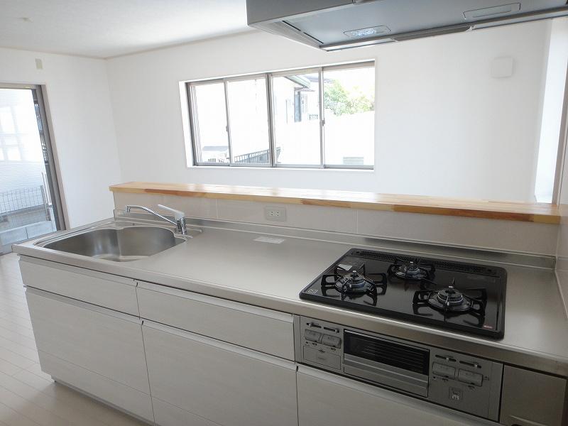 Kitchen. Open counter kitchen.