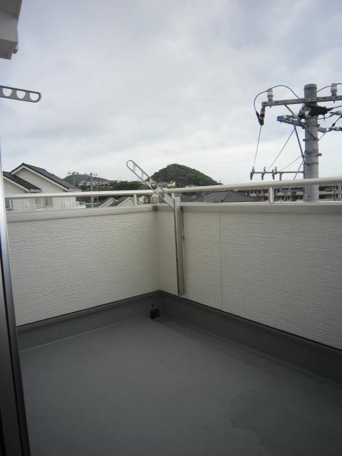 Balcony. Balcony is also large.