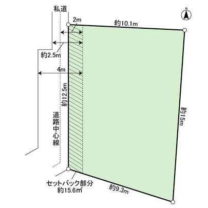 Compartment figure. There is no difference in height between the road