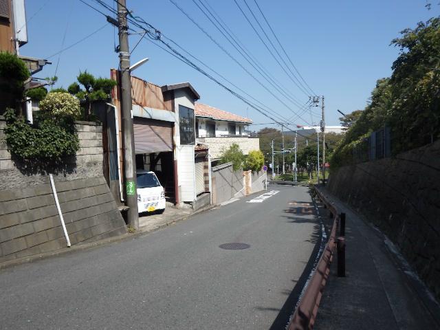 View photos from the local. Southeast side of the road