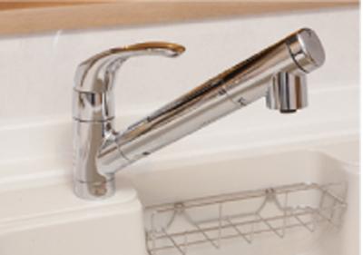 Other Equipment. The entire water around you will see as a cleaner in the water purifier integrated. Cleaning is also Rakuchin can flow in the shower hose to every nook and corner of the sink.