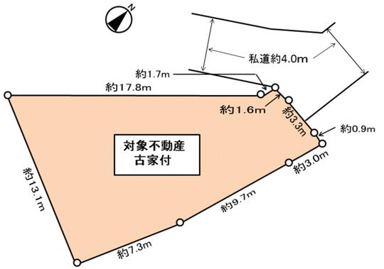 Compartment figure. For east direction of terraced, Day, View is good