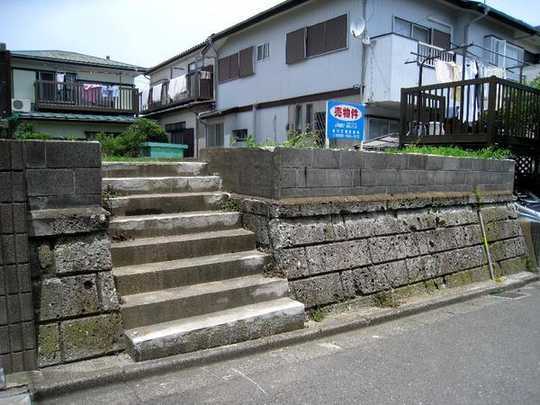 Local land photo. Local Photos Lintel 1-chome It exists in mandarin stand old subdivision in Siemens in the southeast road
