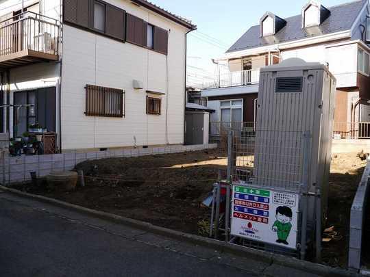 Local appearance photo. It is also a good per sun per south road in a quiet residential area of Kashiwadai Station 9 minute walk.