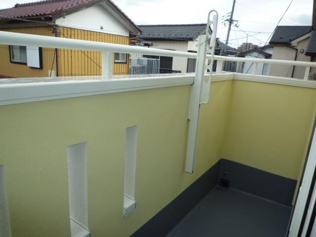 View photos from the dwelling unit. Second floor balcony