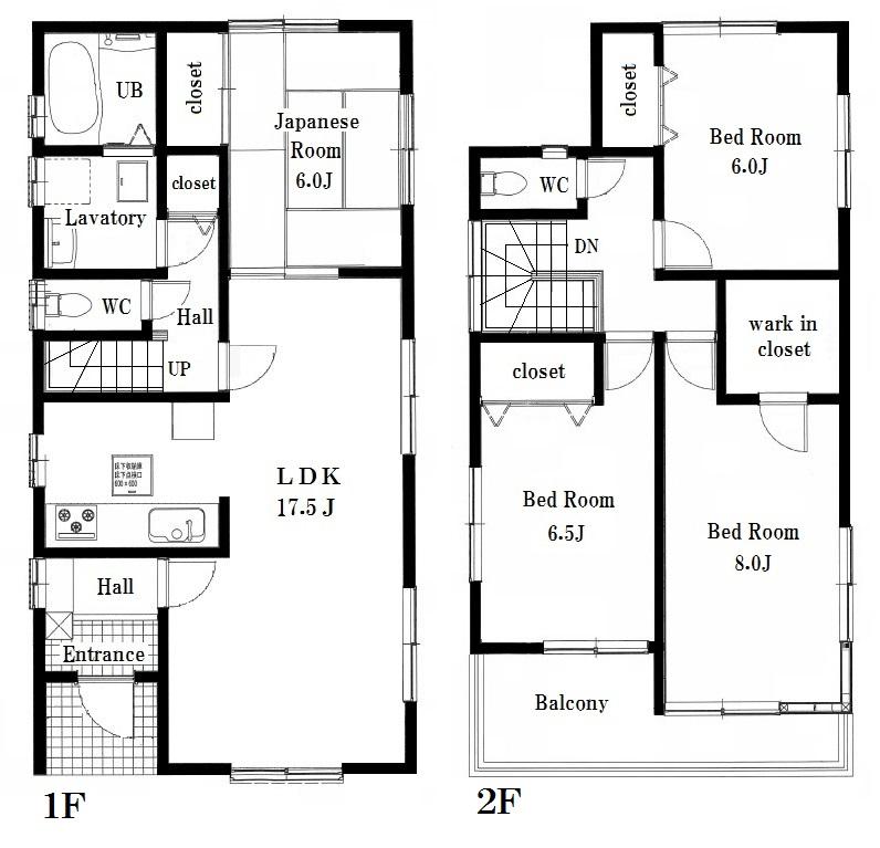 Floor plan. Zama Municipal Tatsunodai to elementary school 441m