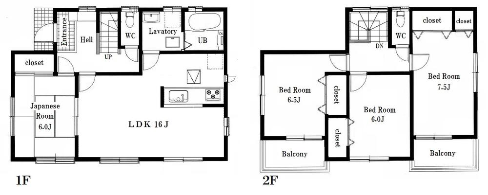 Floor plan. Zama Municipal Tatsunodai to elementary school 441m