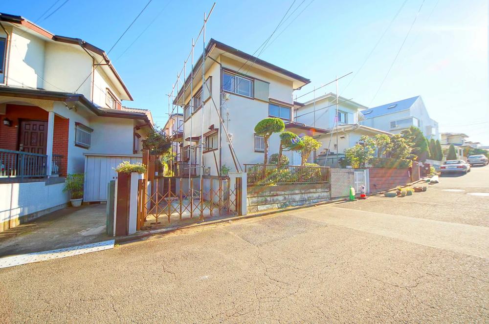 Local photos, including front road. Local (11 May 2013) Shooting, Facing the 6.5M road is good per yang. (With local is Furuya)