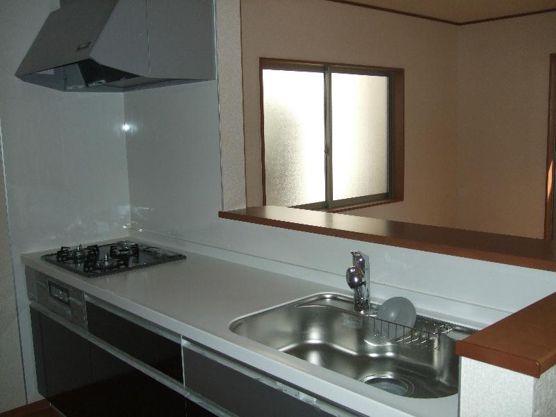 Kitchen. Easy-to-use face-to-face kitchen