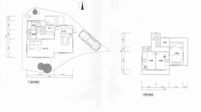 Other building plan example. Building plan example ( A No. land) Building Price      21 million yen, Building area  100  sq m