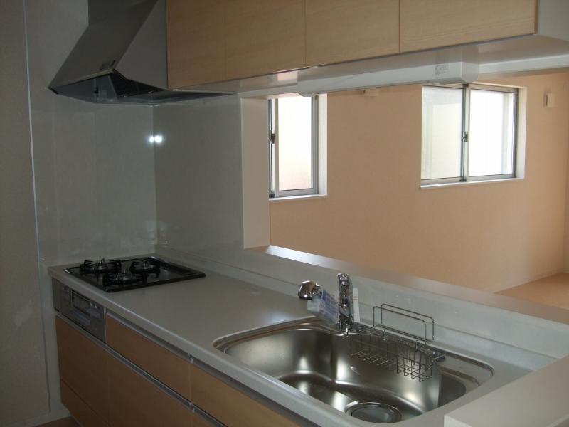 Kitchen. The company construction kitchen photo. 