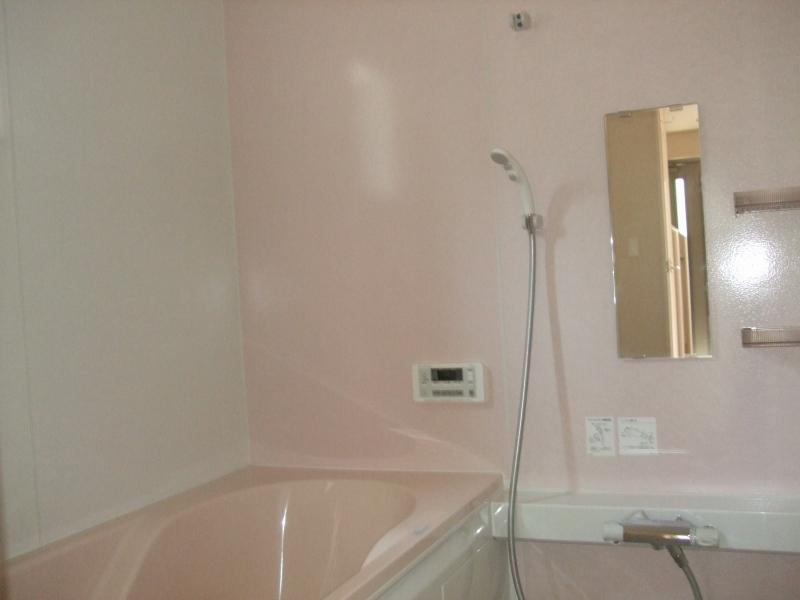 Bathroom. The company is the construction bathroom photo. 