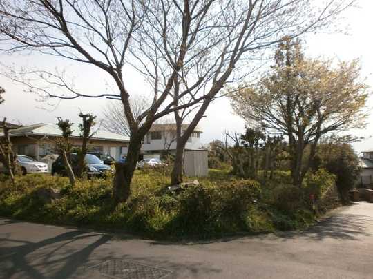 Local land photo. Shooting from the northeast side