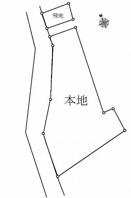 Compartment figure. Land price 10.5 million yen, Land area 111.37 sq m