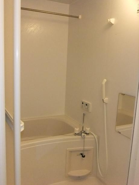 Bath. With bathroom dryer!