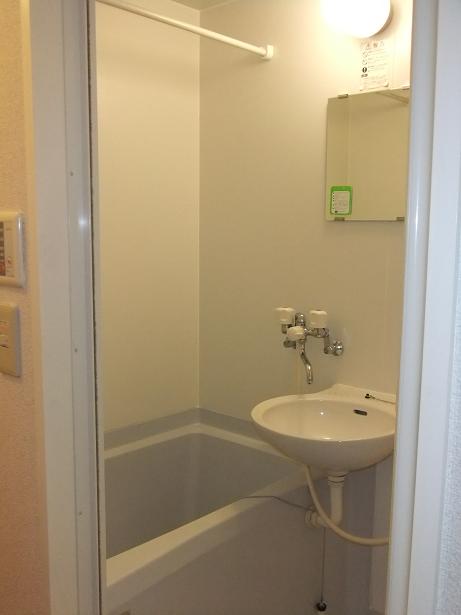 Bath. It is a bath with a bathroom ventilation dryer ☆