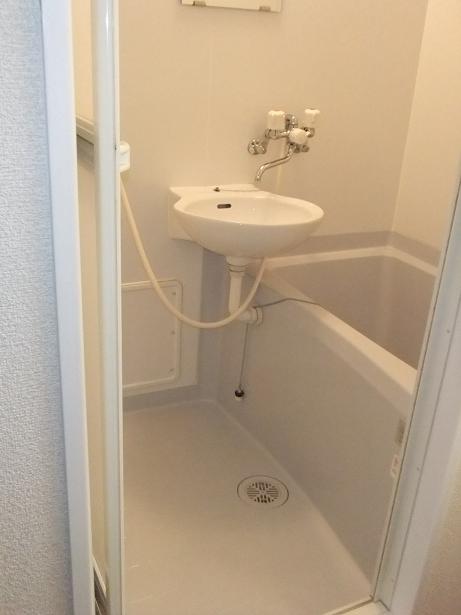 Bath. It is a bath with a bathroom ventilation dryer ☆