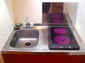 Kitchen. It is an electric stove