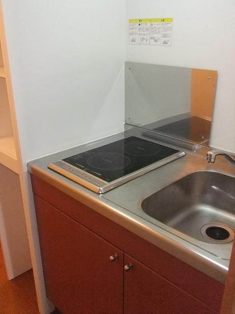 Kitchen. 2-neck is electric stove ☆