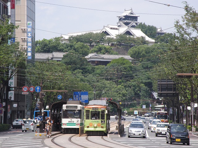 Other. Since the tram is running and passing on the street, It is convenient traffic!