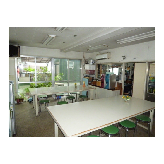 Kitchen. We eat with everyone here.