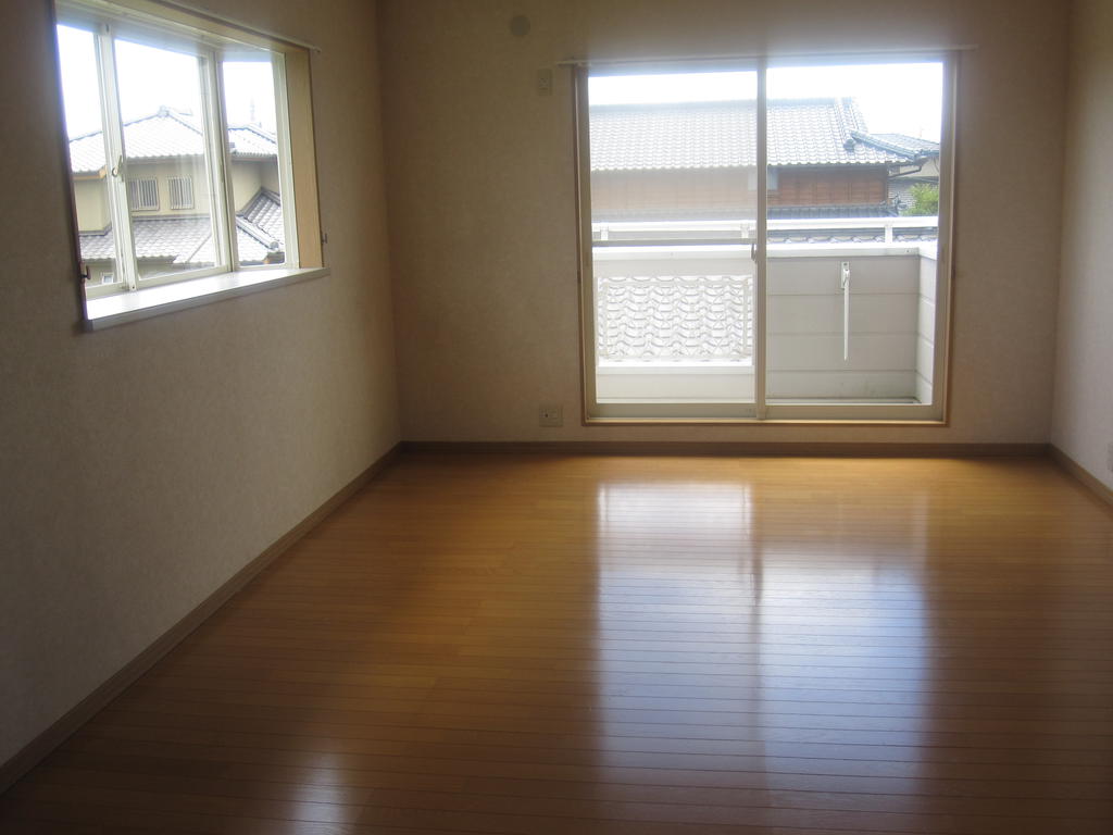 Living and room. A feeling of opening up a large bay window