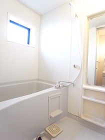 Bath. There are window