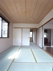 Living and room. Corner room