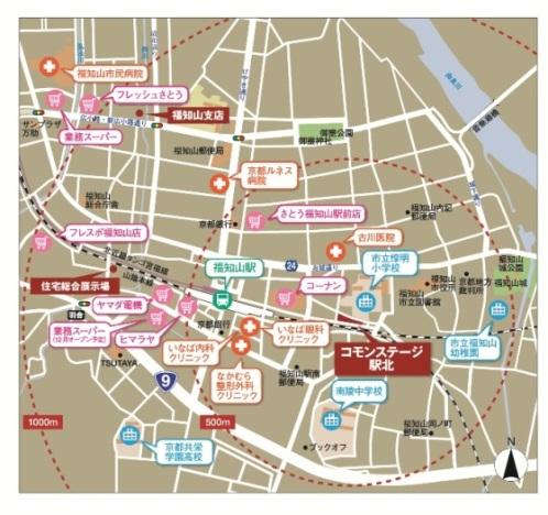 Local guide map