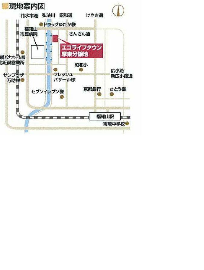 Local guide map. Information map