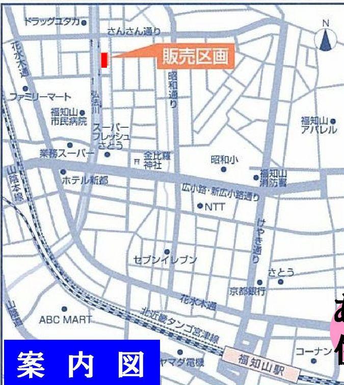 Local guide map. Information map