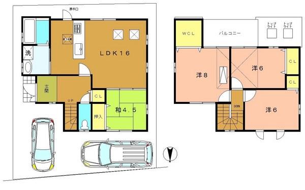 Other building plan example. Building plan example (B No. land)