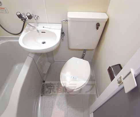 Toilet. Unit is a bus.