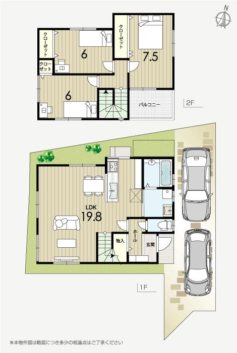 Floor plan. Town all 13 sections of the technostructure and ENE-FARM!