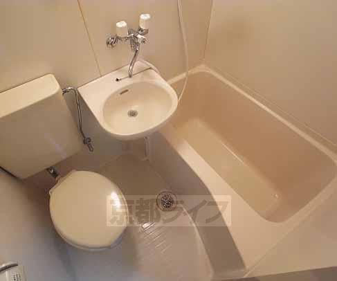 Toilet. Unit is a bus.