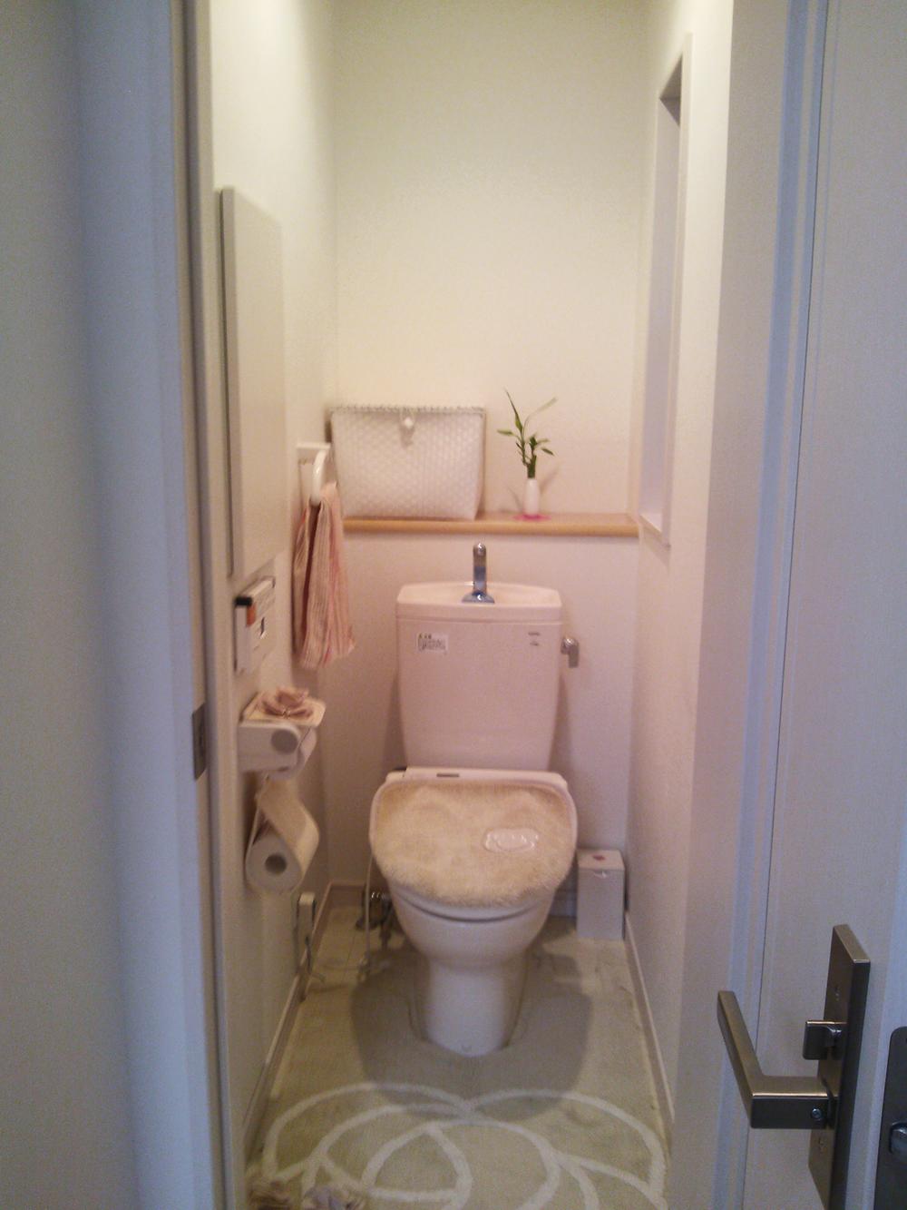 Toilet. Shower function. With heating function.